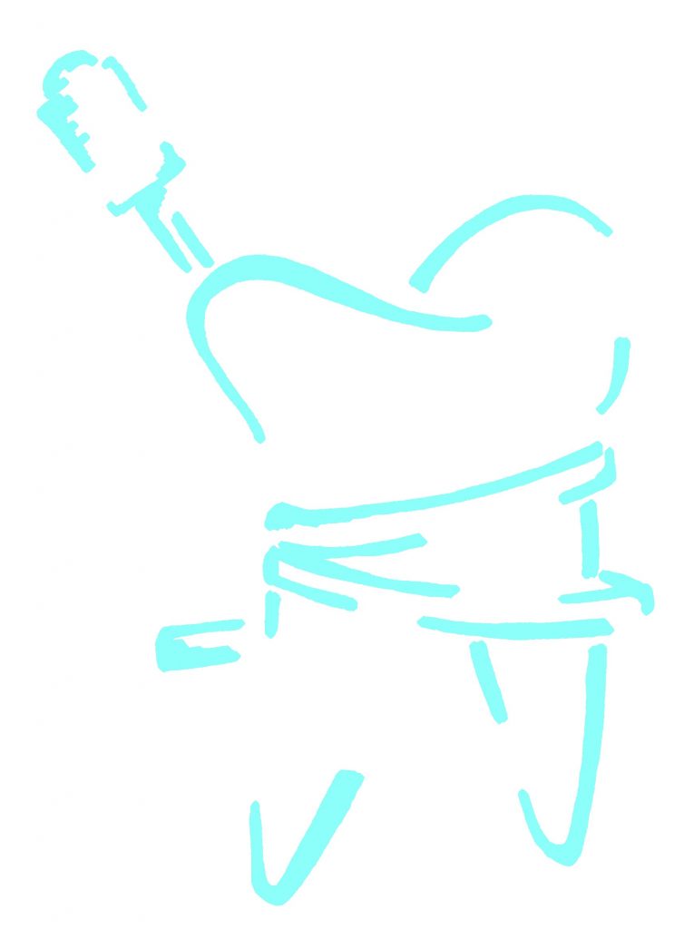 Logo Dental Rush Aquamarin